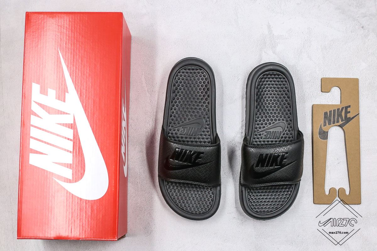 Nike Benassi Slide All Black Free Shipping