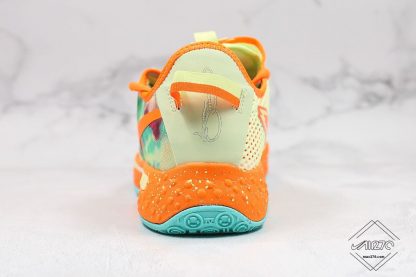 Nike PG 4 Gatorade All-Star Total Orange heel