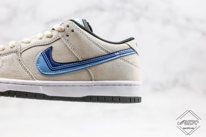 Nike SB Dunk Low Truck It Cream Blue Two-toned Swoosh