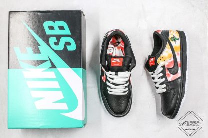 Nike SB Dunks Raygun Tie-Dye Home Black Shoes