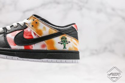 Nike SB Dunks Raygun Tie-Dye Home Black logo