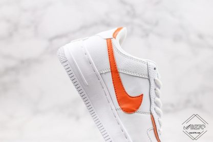 Total Orange Air Force 1 Shadow shoes