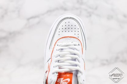 Total Orange Air Force 1 Shadow upper white