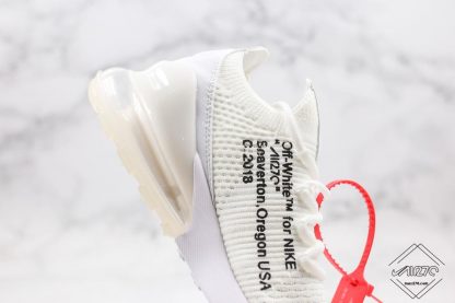 White Off White Nike Air Max 270 Flyknit WMNS Size lateral