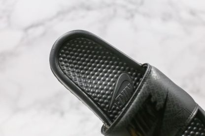 shop Nike Benassi Slide All Black