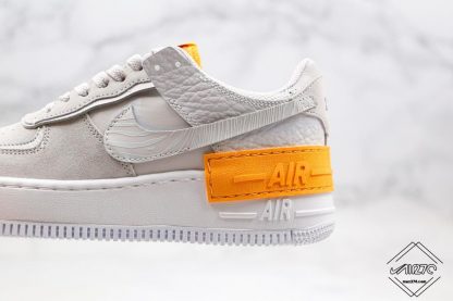 AF1 Shadow Vast Grey Laser Orange