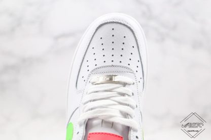 Air Force 1 07 White Green Strike upper