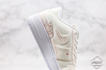 Air Force 1 Low LX Blueprint Summit White close look