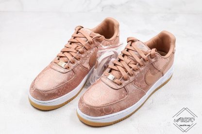 Clot x Nike Air Force 1 Low Rose Gold Silk for sale