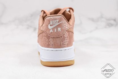Clot x Nike Air Force 1 Low Rose Gold Silk heel