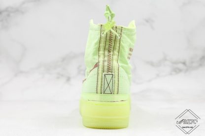 Nike Air Force 1 High Shell Volt heel