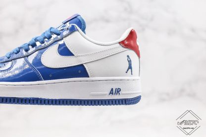 Nike Air Force 1 Low Sheed Blue Jay white swoosh