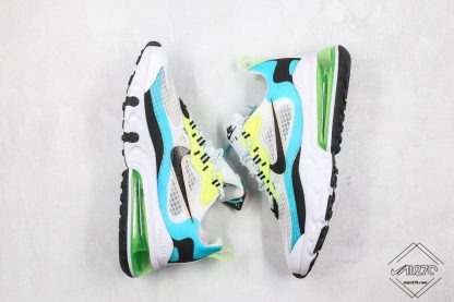 Nike Air Max 270 React SE Oracle Aqua black swoosh