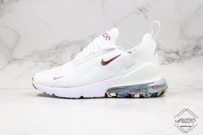 Nike Air Max 270 White With Colorful