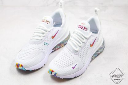 Nike Air Max 270 White With Colorful shoes