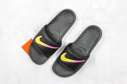 Nike Benassi Black Amarillo