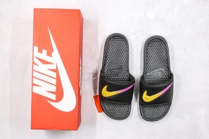 Nike Benassi Black Amarillo for sale