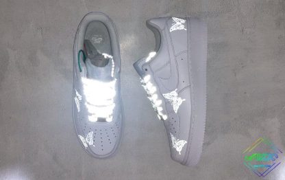 3M Reflective Nike Air Force 1 Butterfly for sale