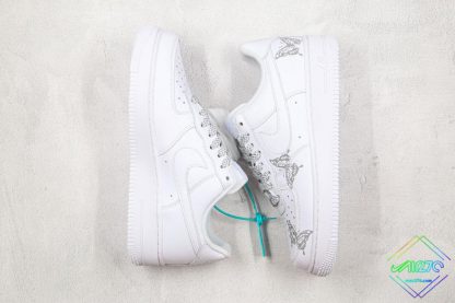 3M Reflective Nike Air Force 1 Butterfly swoosh