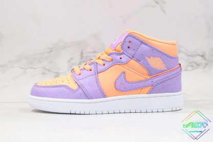 Air Jordan 1 Mid Easter Atomic Pulse With Speckling
