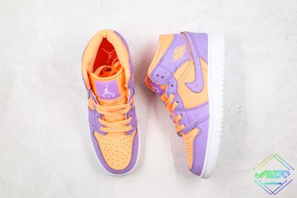 Air Jordan 1 Mid Easter Atomic Pulse orange