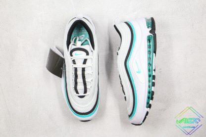 Air Max 97 Teal Aurora Green tongue