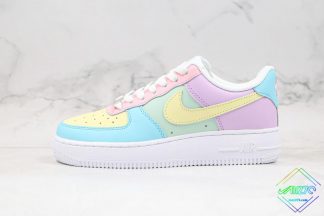 Nike Air Force 1 Candy Blue Purple Yellow Pink