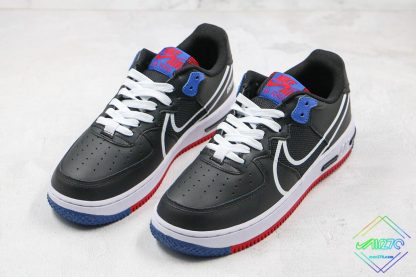 Nike Air Force 1 Low React black blue white for sale