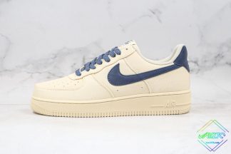 Nike Air Force 1 Low Sail Beige Navy Blue