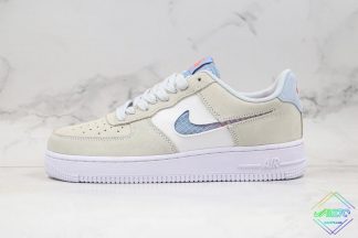 Nike Air Force 1 Low Transparent White Swoosh