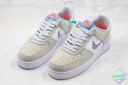 Nike Air Force 1 Low Transparent White Swoosh for sale