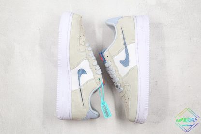 Nike Air Force 1 Low Transparent White Swoosh panel