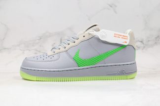 Nike Air Force 1 Low Wolf Grey Ghost Green