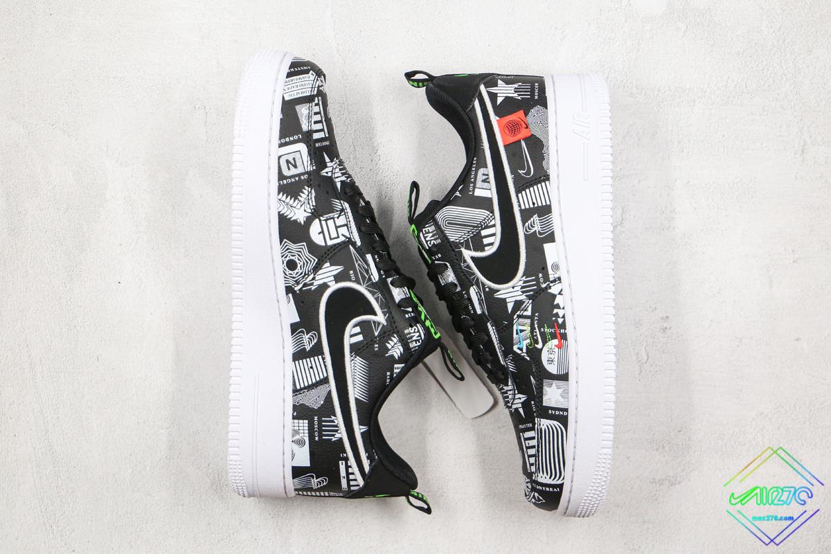 Nike Air Force 1 Low Worldwide Black White