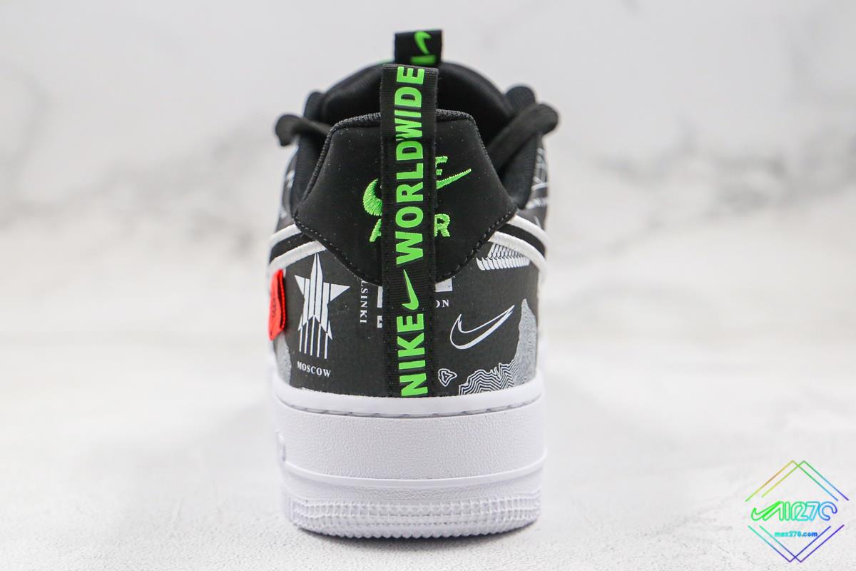 Nike Air Force 1 Low Worldwide Black Green