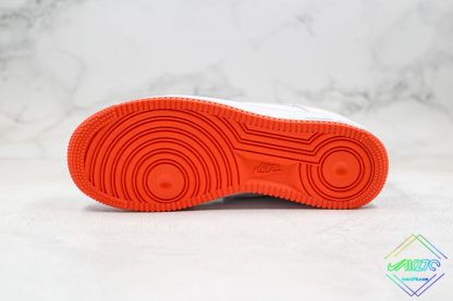 Nike Air Force 1 Rucker Park orange bottom