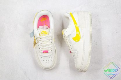 Nike Air Force 1 Sail Opti Yellow front look