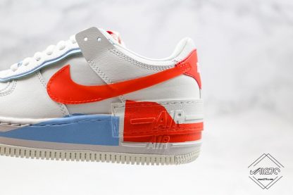 Nike Air Force 1 Shadow SE Team Orange double