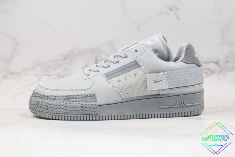 nike grey airforces