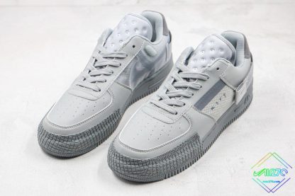 Nike Air Force 1 Type Grey Fog Cool Grey close look