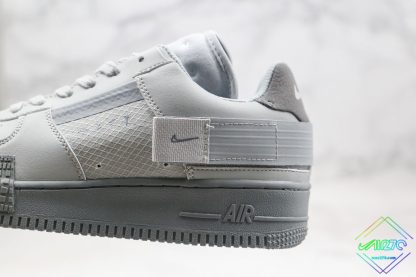 Nike Air Force 1 Type Grey Fog Cool Grey lateral panel