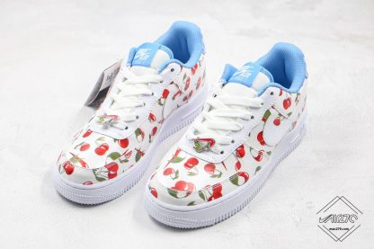 Nike Air Force Low White Cherry for gs size