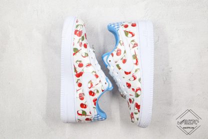 Nike Air Force Low White Cherry upper