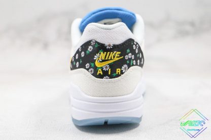 Nike Air Max 1 Daisy Pack heel with daisy floral