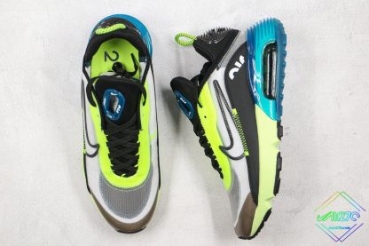 Nike Air Max 2090 Volt Valerian Blue Force black front