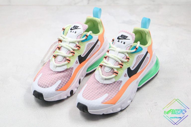 nike air max 270 react pink and grey