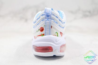 Nike Air Max 97 Cherry University Blue heel