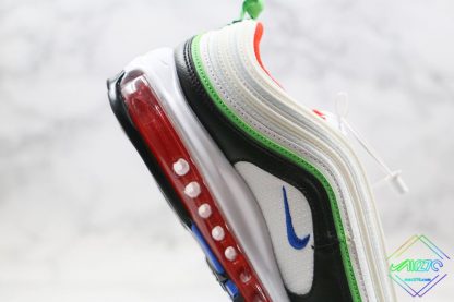 Nike Air Max 97 White Royal Green Nebula air unit