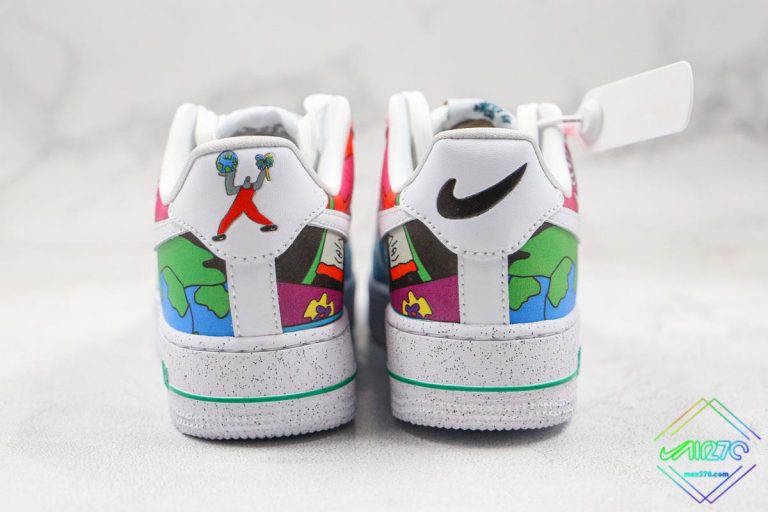 ruohan wang x nike air force 1 low white multi