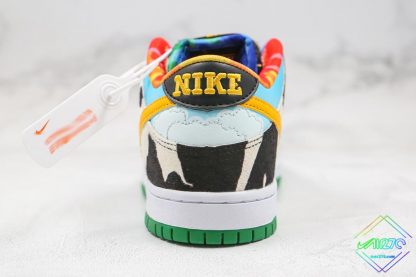 SB Dunk Low Ben Jerrys Chunky Dunky heel